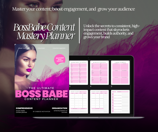 BossBabe Content Mastery Planner